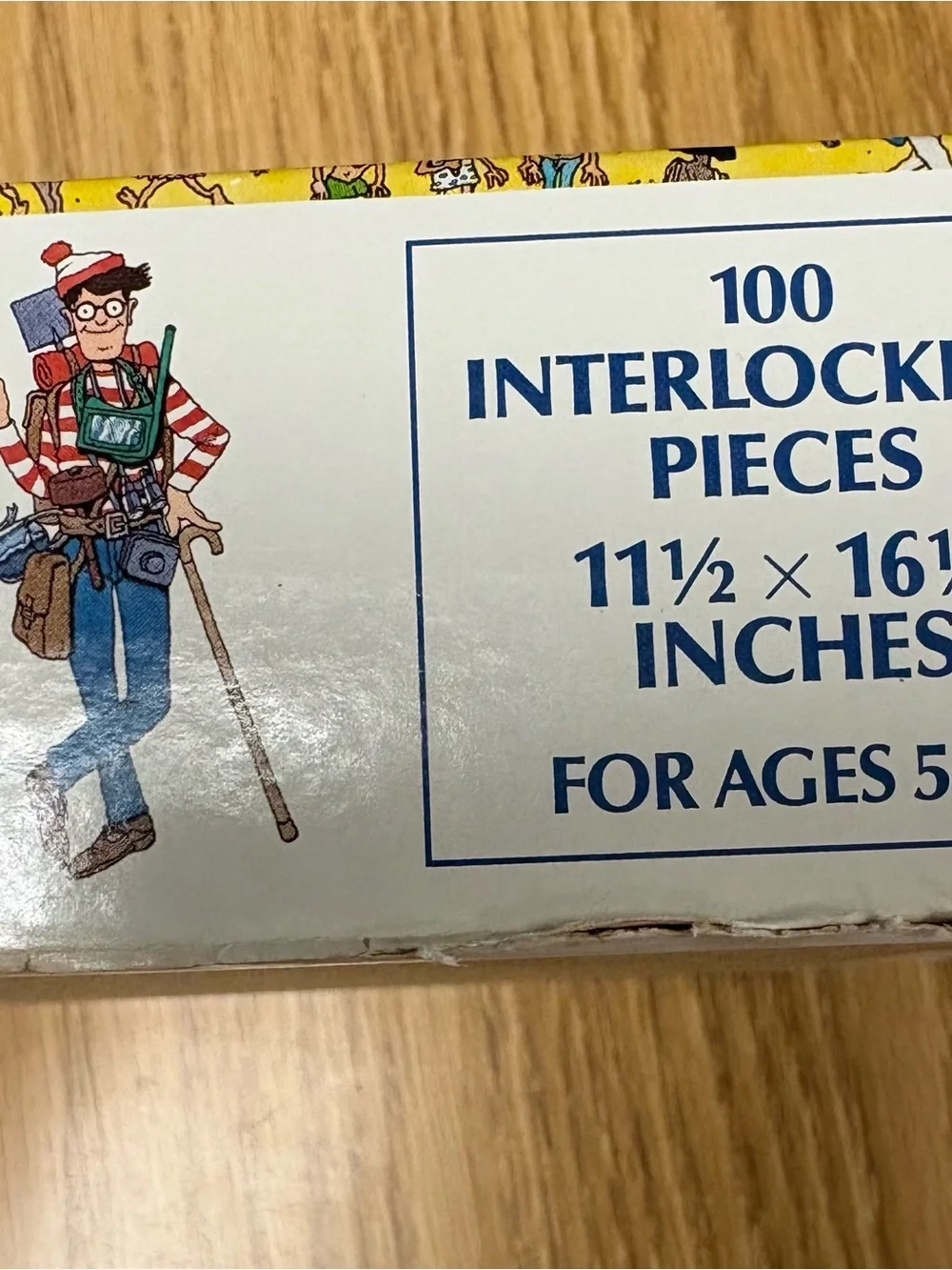 Vintage 1989 Where’s Waldo? On the Beach Jigsaw Puzzle #623 Complete 100 Pieces
